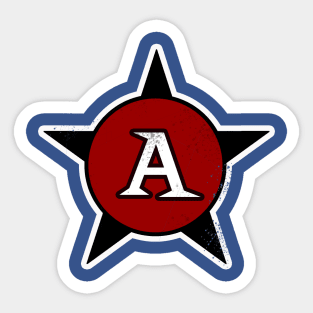 Super A (Rough) Sticker